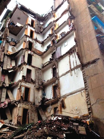 贵州1月内发生3起房屋垮塌事件 均为砖混结构