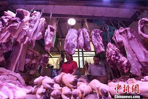 猪肉价格上涨推高CPI涨幅
